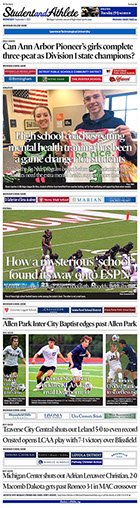 September 1, 2021 front page -- StudentandAthlete.org 