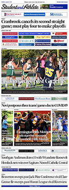September 22, 2020 front page -- StudentandAthlete.org