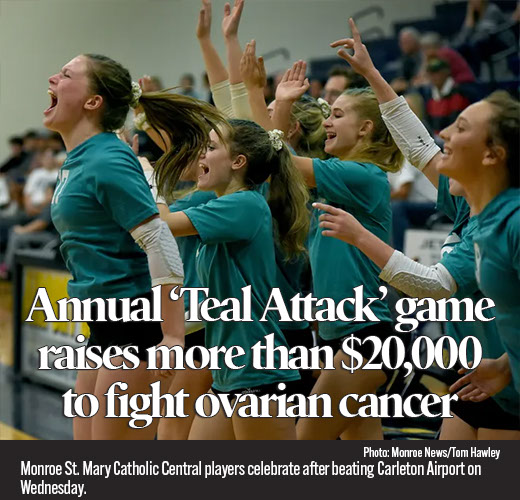 Teal Attack raises more than $20,000 to fight ovarian cancer