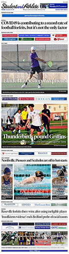 September 28, 2021 front page -- StudentandAthlete.org