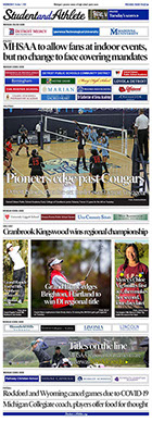 October 7, 2020 front page -- StudentandAthlete.org 