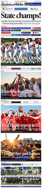November 8, 2020 front page -- StudentandAthlete.org 