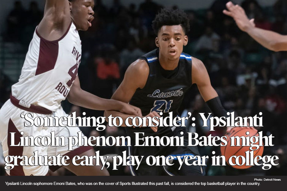 'Something to consider': Prep phenom Emoni Bates might graduate early, play one year in college 