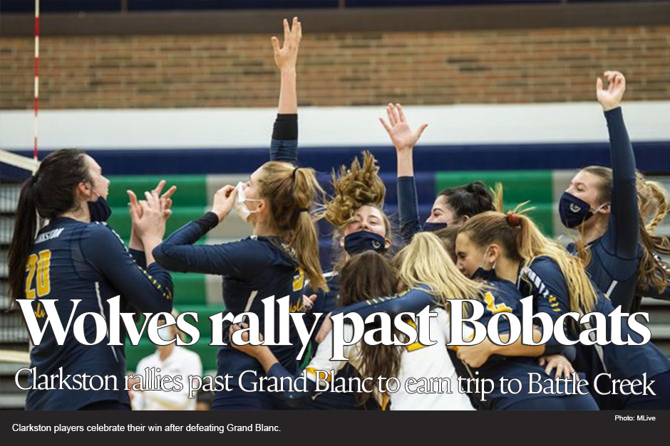 Big-hitting Clarkston headed to volleyball state semifinals for first time since 2011 