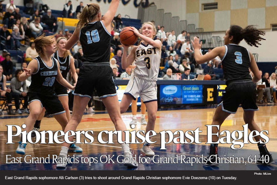 East Grand Rapids girls’ basketball advances to 10-1 in defeat over Grand Rapids Christian 