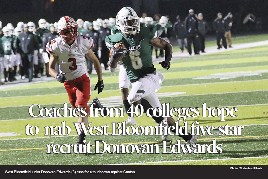 Coaches from 40 colleges hope to nab West Bloomfield 5-star football recruit 