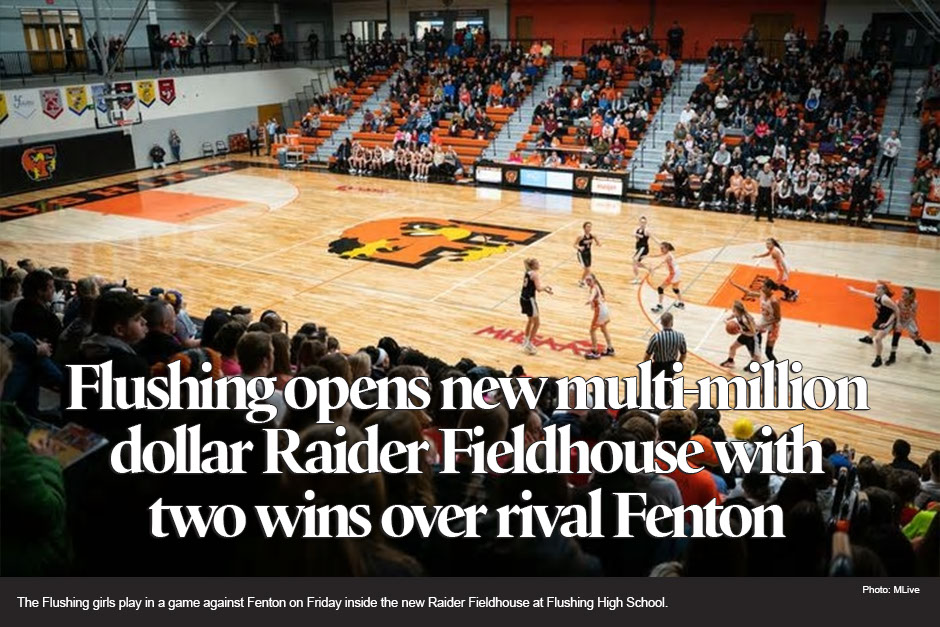 Flushing opens new fieldhouse with two wins