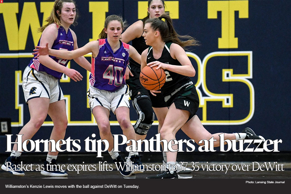 Kenzie Lewis delivers in clutch for Williamston girls basketball 