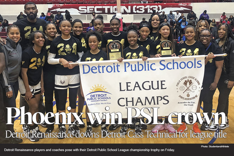 2020 PSL girls basketball champion: Detroit Renaissance.