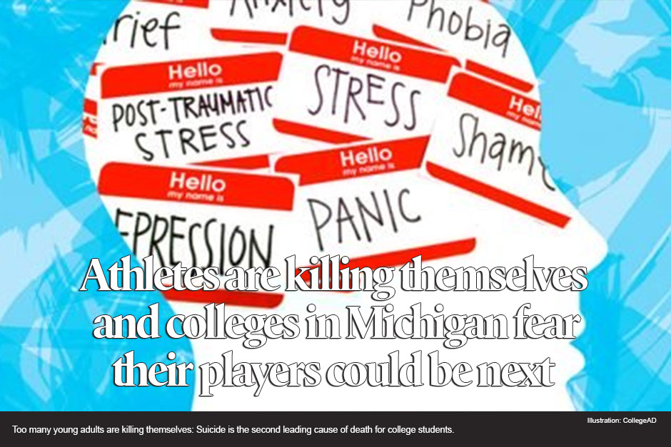 Athletes are killing themselves and schools in Michigan fear their players could be next  Everybody knows it's a problem. Can it be fixed?  