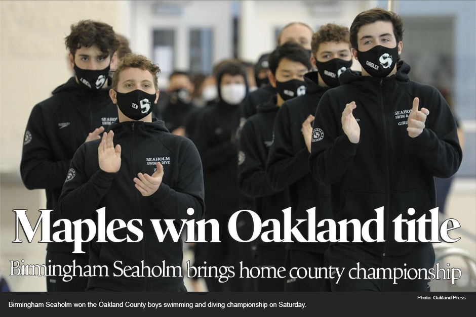 Seaholm wins 2021 Oakland County boys swim title 