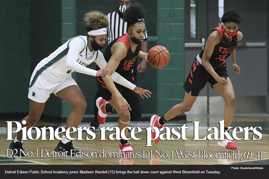 Girls basketball: Detroit Edison Public School Academy pounds West Bloomfield 69-41 on Tuesday, March 9, 2021