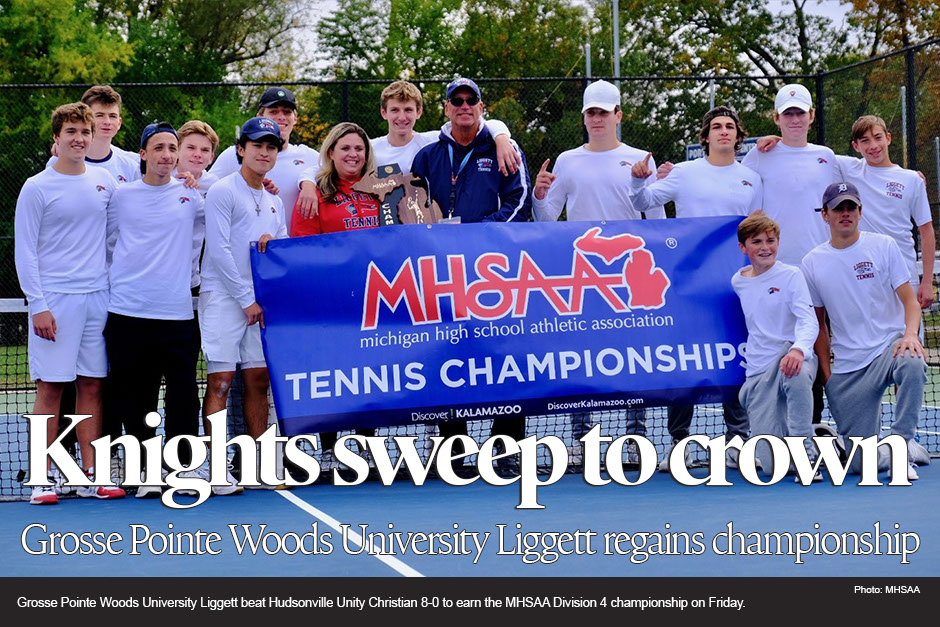 Boys tennis: Grosse Pointe Woods University Liggett wins D4 championship