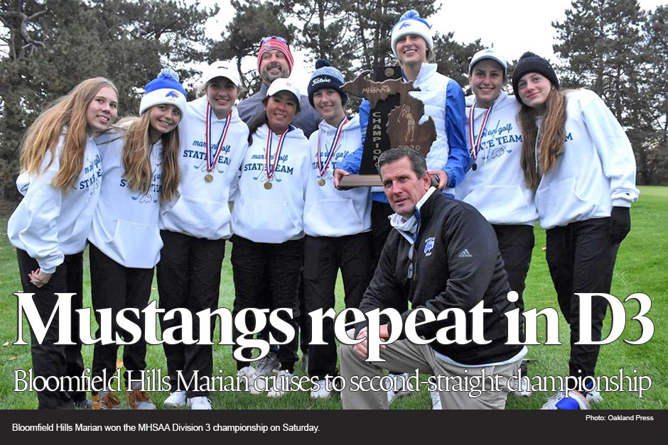 Girls golf: Bloomfield Hills Marian wins D3 championship
