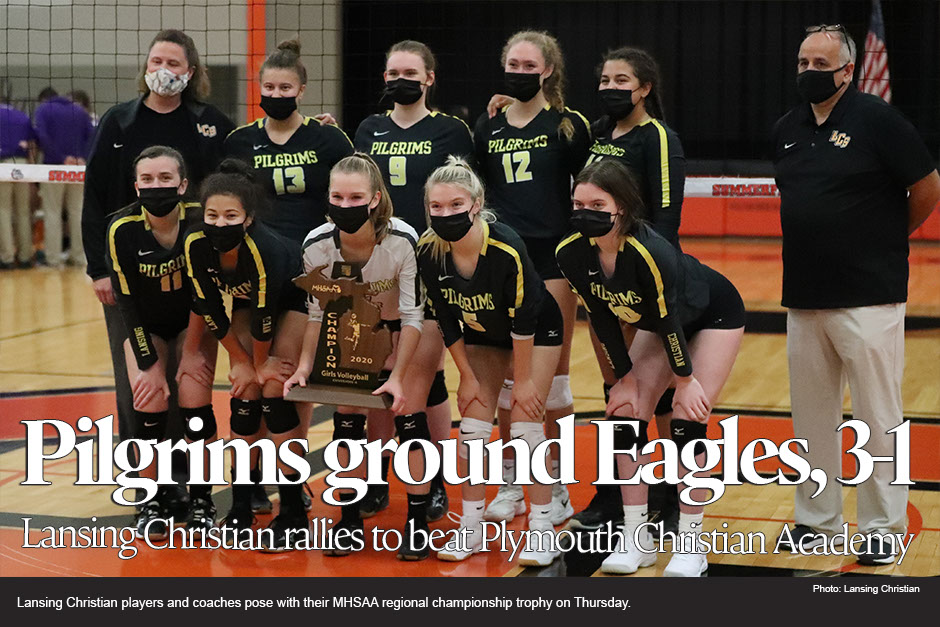 Volleyball: Lansing Christian beats Plymouth Christian Academy