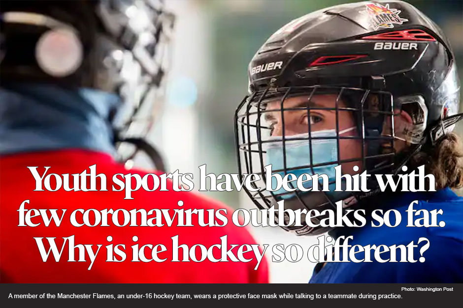Youth sports have been hit with few coronavirus outbreaks so far. Why is ice hockey so different? 