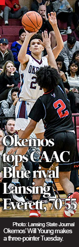 Talented sophomore Will Young part of balance keying success for Okemos boys basketball 