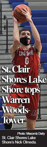 Nick Olmeda leads Lake Shore to basketball victory over Warren Woods-Tower 