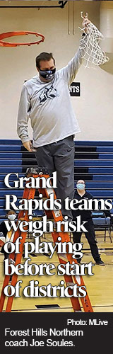 Grand Rapids basketball teams weigh risk of playing: ‘Everybody is too scared to go play right now’ 