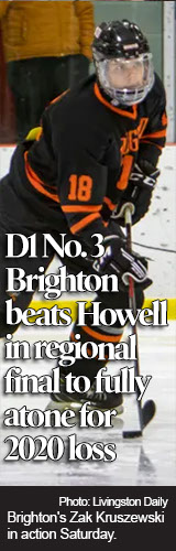 Brighton beats Howell in regional hockey final to fully atone for 2020 