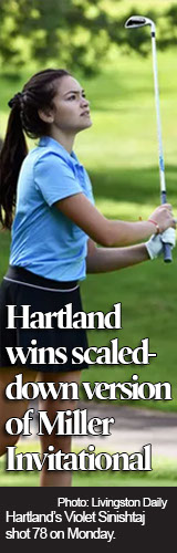 Hartland's COVID-19 shutdown hasn't slowed down girls golf team 