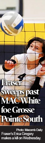 Fraser sweeps Grosse Pointe South in MAC White volleyball 