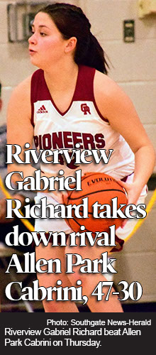 Riverview Gabriel Richard girls' basketball takes down rival Allen Park Cabrini