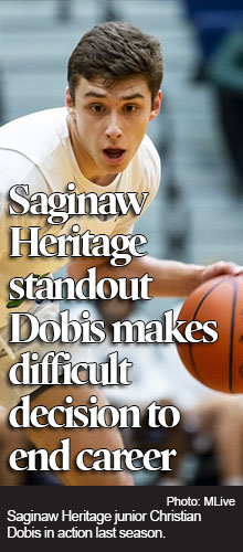 Saginaw Heritage standout Christian Dobis makes difficult decision to end career 