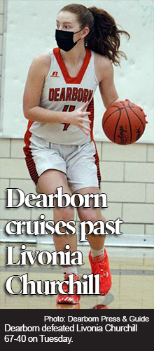 Dearborn High girls' basketball rolls past Livonia Churchil