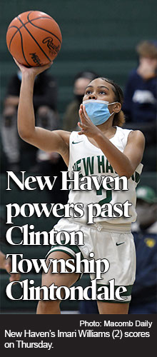 New Haven raised its MAC Bronze basketball record to 6-1 with a 52-11 victory over Clintondale Thursday.