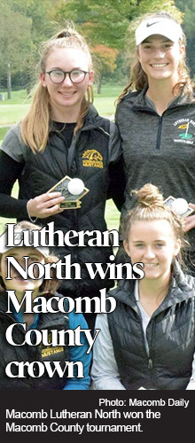 Lutheran North wins girls county golf tournament championship 