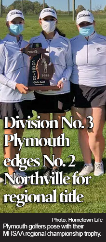 Plymouth golf edges out Northville for regional title 