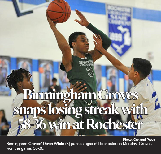 Birmingham Groves snaps losing streak with win at Rochester 
