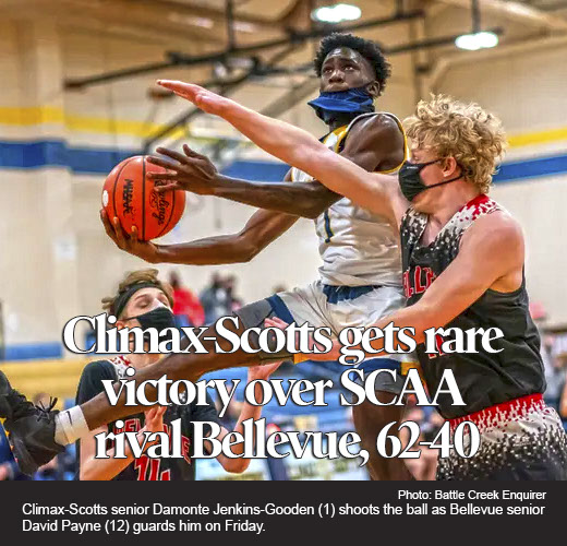 Climax-Scotts gets rare win over Bellevue