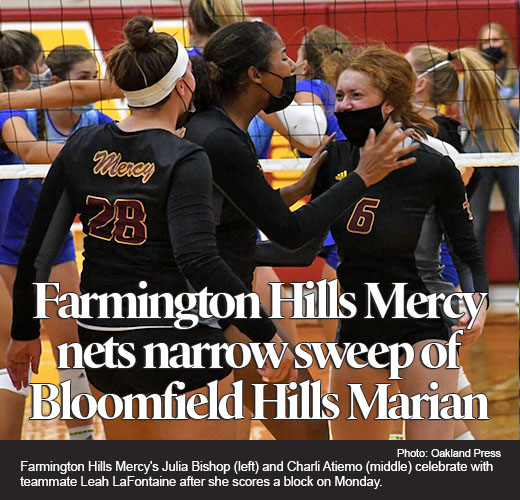 Composure lifts Mercy to narrow sweep of Marian 