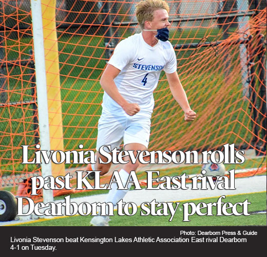 Dearborn High boys' soccer falls to Livonia Stevenson in key KLAA East battle