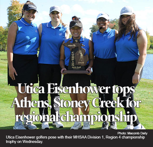 Eisenhower wins golf regional at Cherry Creek; Troy Athens and Stoney Creek also advance 