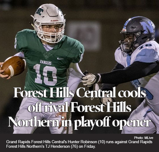 Forest Hills Central cools off rival Forest Hills Northern in playoff opener 
