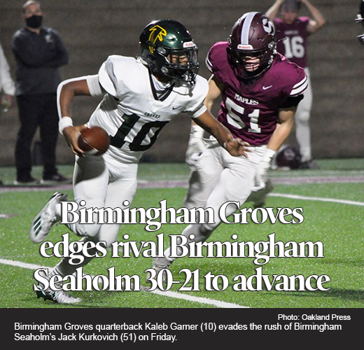 Groves prevails over Seaholm with late two-point conversion stop 