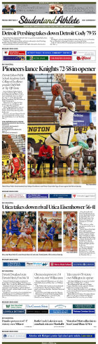 StudentandAthlete.org: December 2-4, 2023 edition. Michigan's premier source of high school sports news