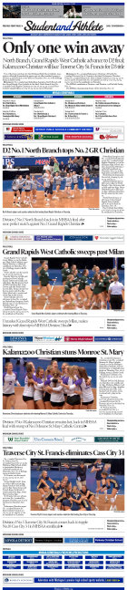 StudentandAthlete.org: November 17, 2023 edition. Michigan's premier source of high school sports news