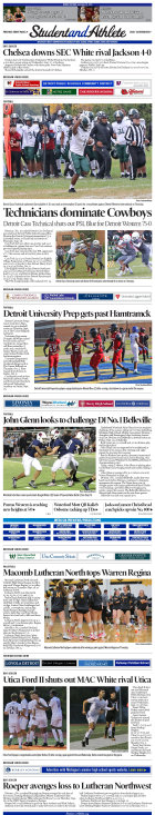 StudentandAthlete.org: September 29, 2023 edition. Michigan's premier source of high school sports news