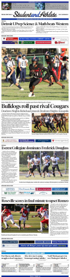 StudentandAthlete.org: September 1, 2023 edition. Michigan's premier source of high school sports news