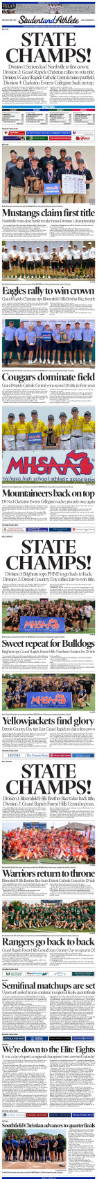 June 11-13, 2023 front page: StudentandAthlete.org