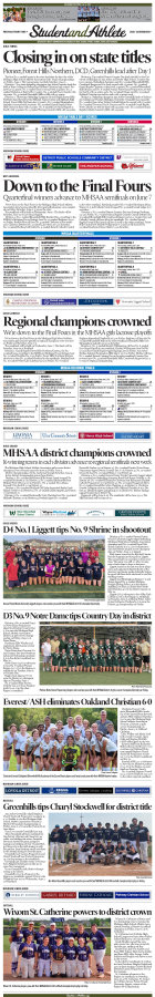 June 3, 2023 front page: StudentandAthlete.org