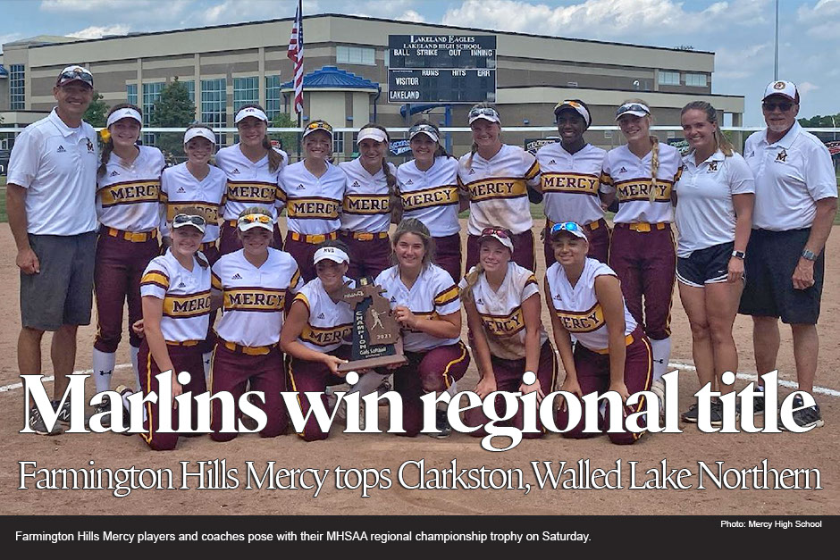 Mercy holds off Northern, pounds Clarkston to win first regional since 2016 title team 