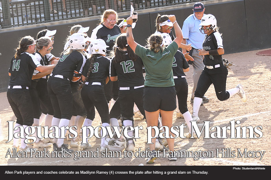Allen Park rides grand slam to first softball state final in school history